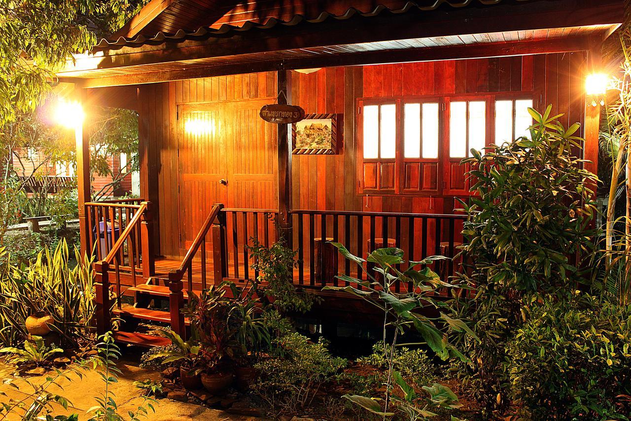 Baansuan Lychee Maeklong Resort Ampawa Amphawa Eksteriør billede