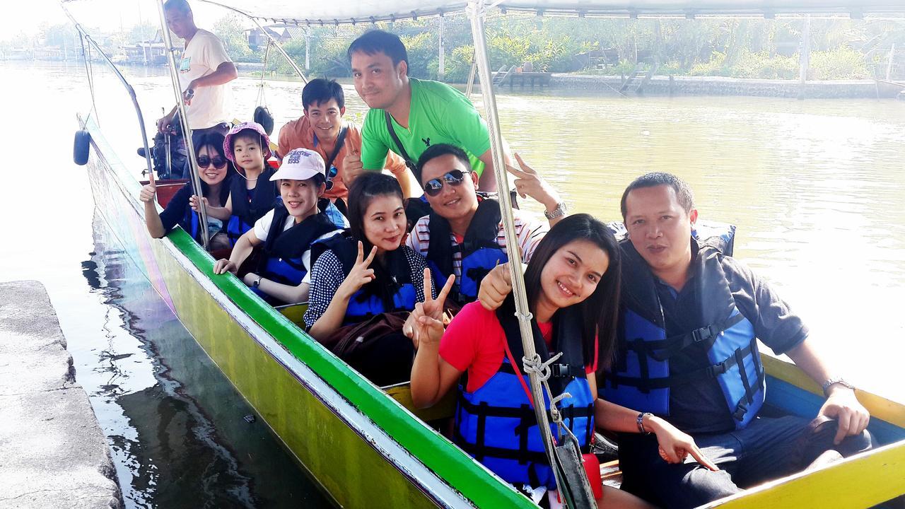 Baansuan Lychee Maeklong Resort Ampawa Amphawa Eksteriør billede