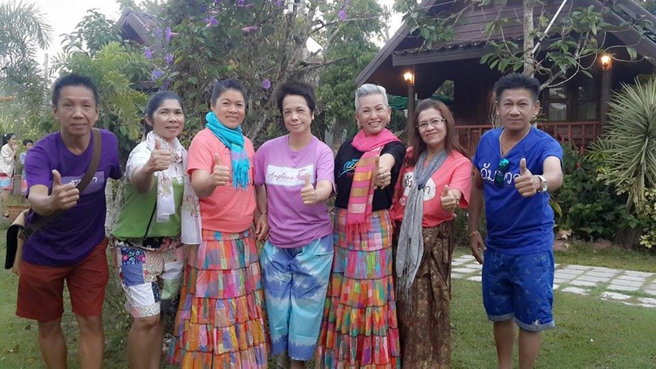Baansuan Lychee Maeklong Resort Ampawa Amphawa Eksteriør billede