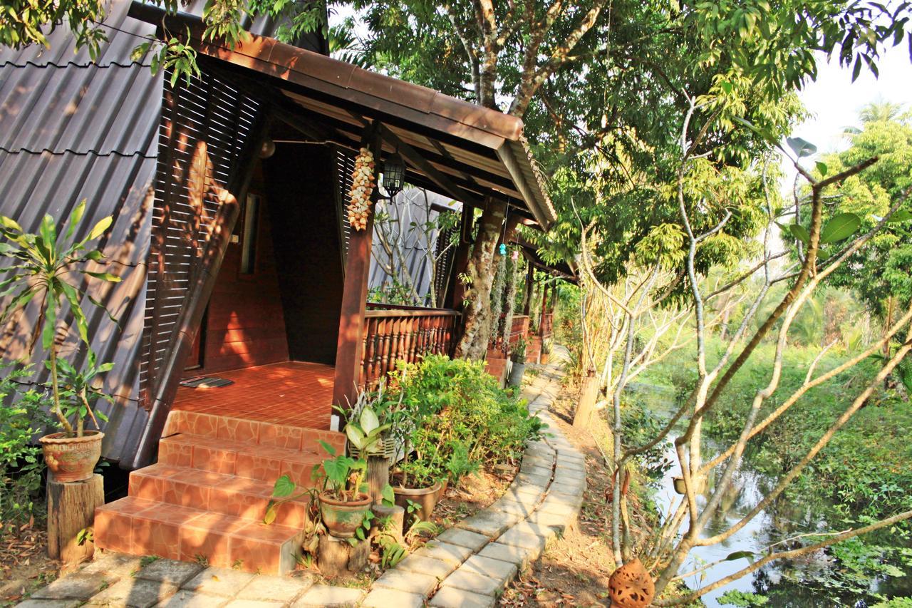 Baansuan Lychee Maeklong Resort Ampawa Amphawa Eksteriør billede