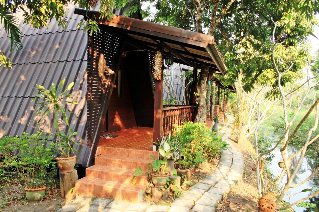 Baansuan Lychee Maeklong Resort Ampawa Amphawa Eksteriør billede