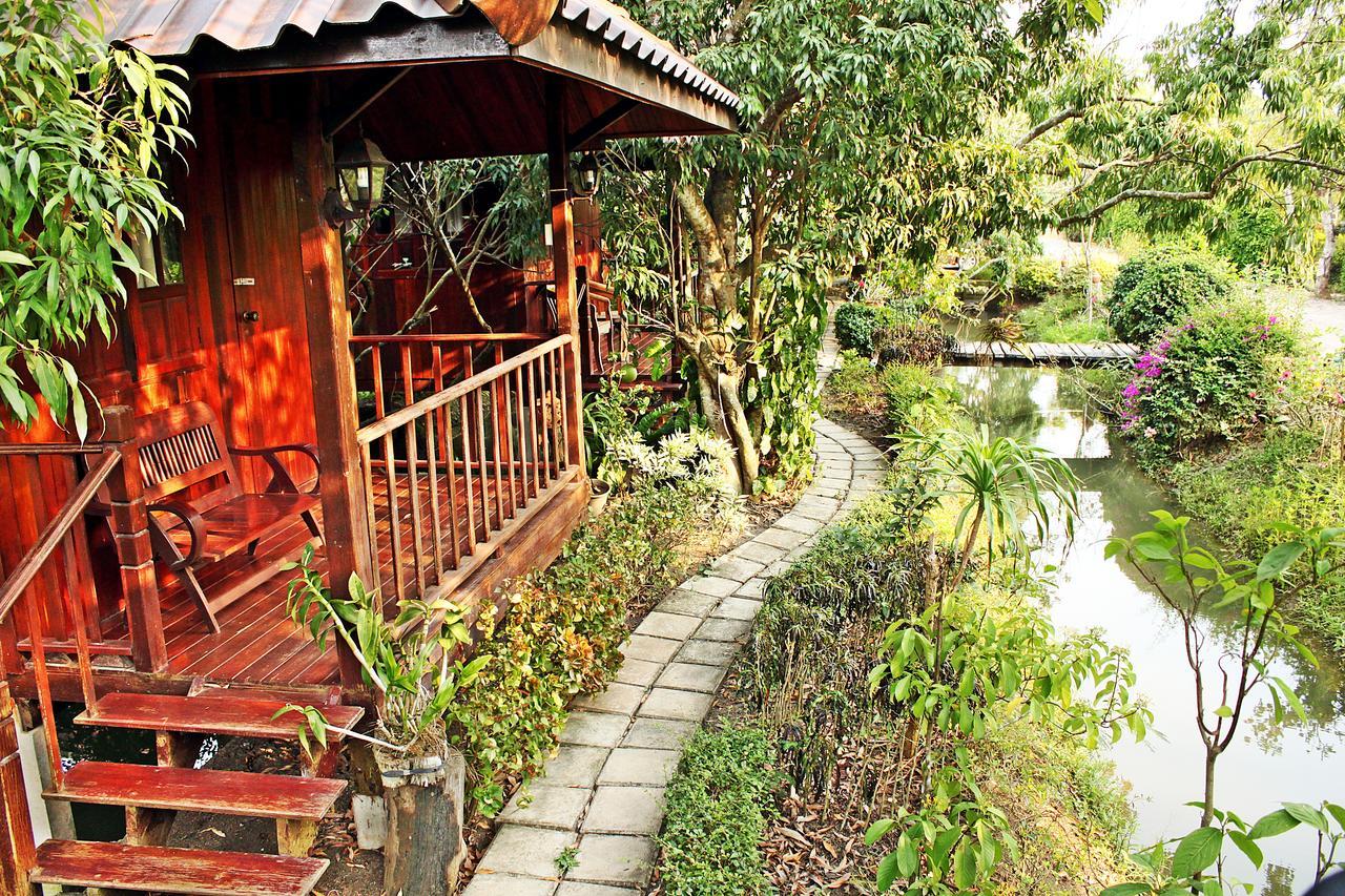 Baansuan Lychee Maeklong Resort Ampawa Amphawa Eksteriør billede